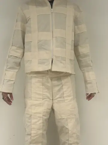 White toile of the suit during development